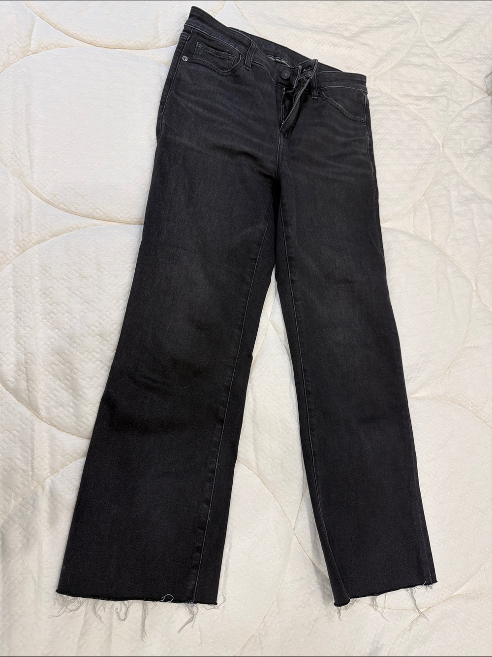American eagle stretch cropped black jeans